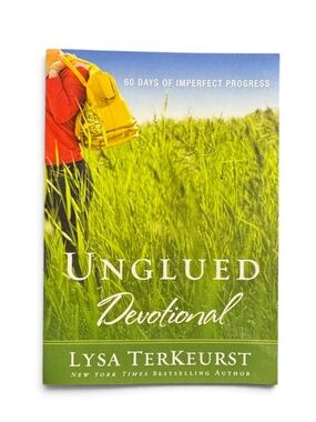 Unglued Devotional Lysa TerKeurst Christian 60 Day Faith Book